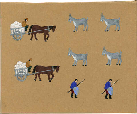 Дорфман Елизавета Григорьевна. Эскиз книжной иллюстрации 